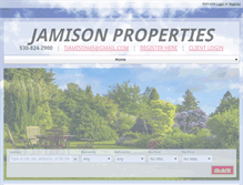 Tablet Screenshot of jamisonproperties.net